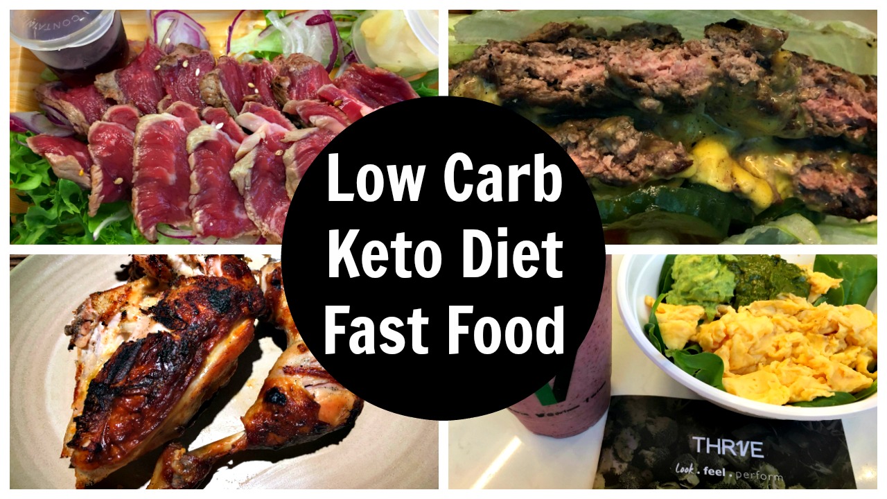 low carb fast food options